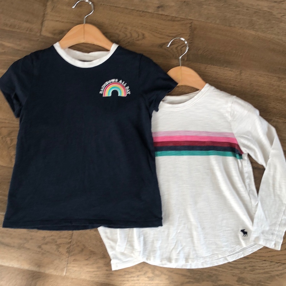 Abercrombie kids tops 2ea